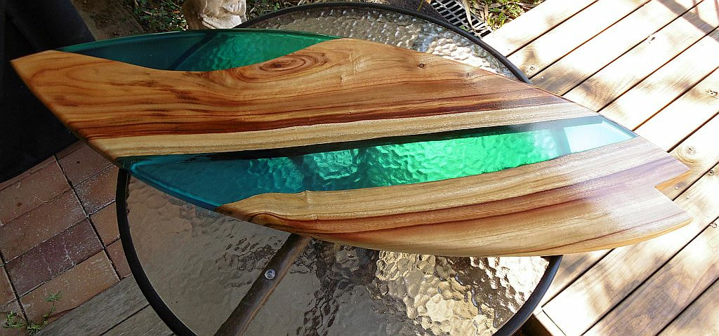 Surfboard art