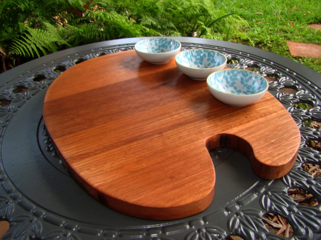 hardwood platter