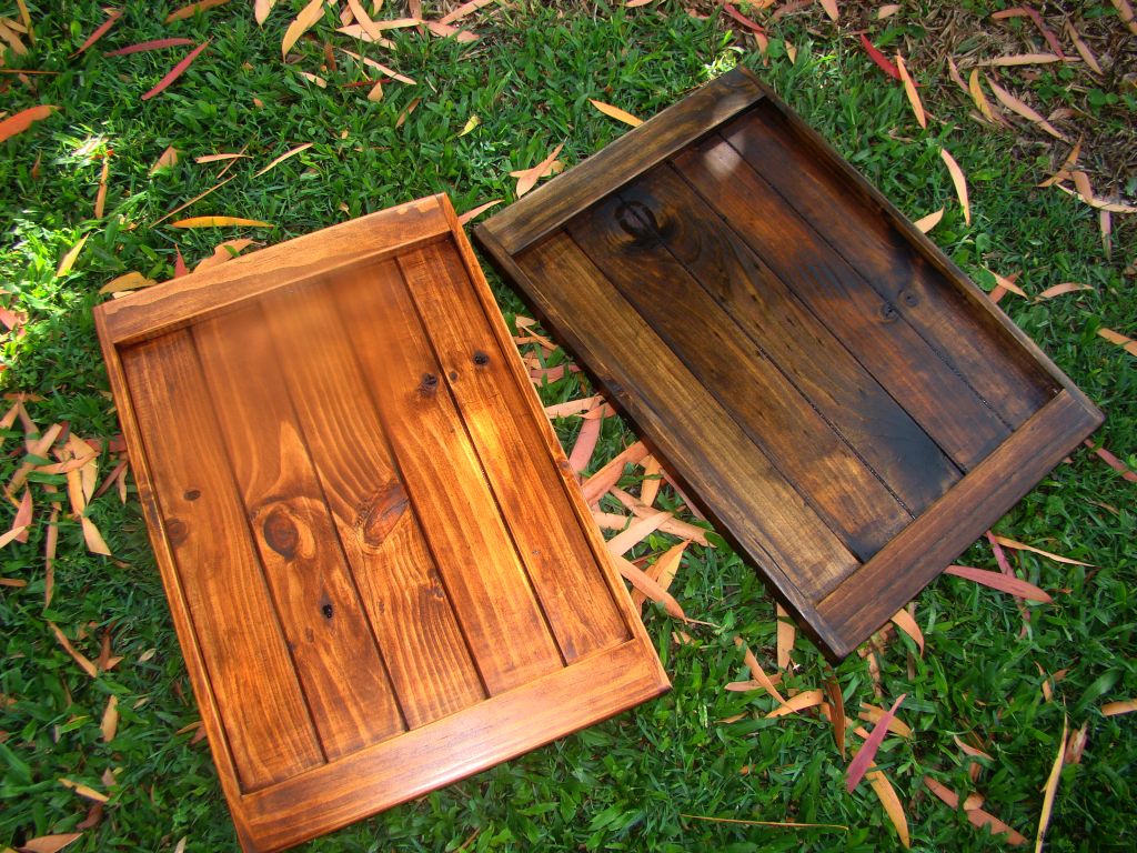 timber serving tray